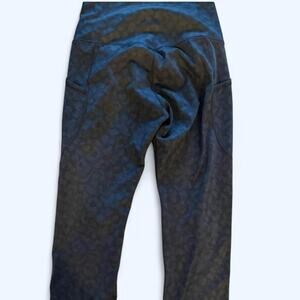 Ododos blue black leggings